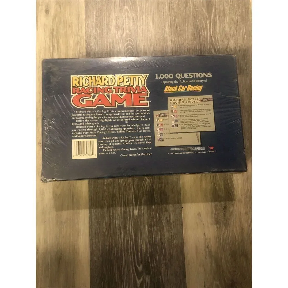1998 Nascar | Richard Petty Racing Trivia Game Stock Car Racing Vintage. Read